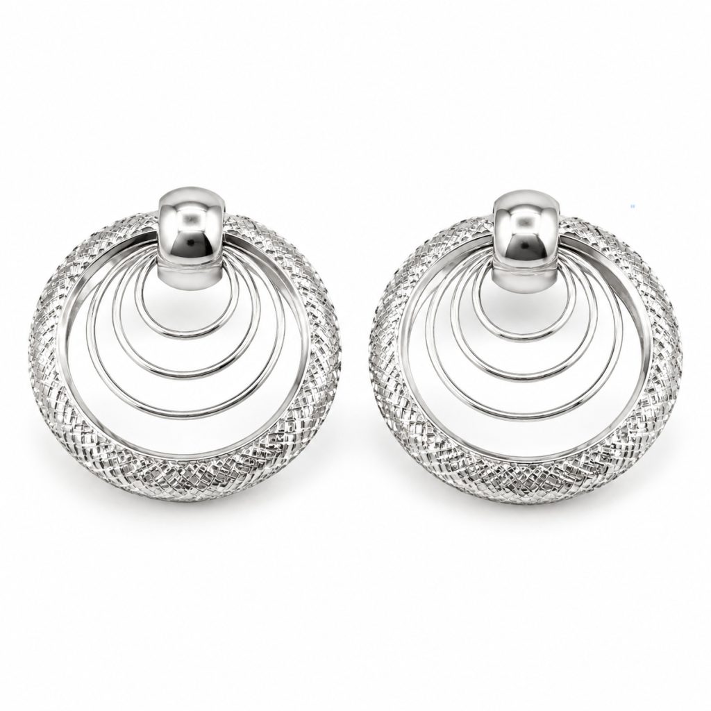 گوشواره حلقه‌ای چندلایه